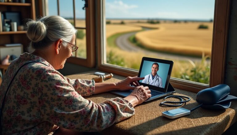 découvrez comment la télémédecine révolutionne l'accès aux soins en comblant les déserts médicaux dans les zones rurales, offrant des consultations médicales à distance et améliorant la qualité de vie des habitants.
