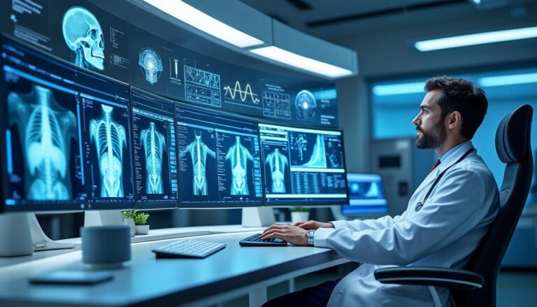 découvrez comment l'intelligence artificielle révolutionne le secteur médical en accélérant la lecture des radiographies pour un diagnostic plus rapide et précis.