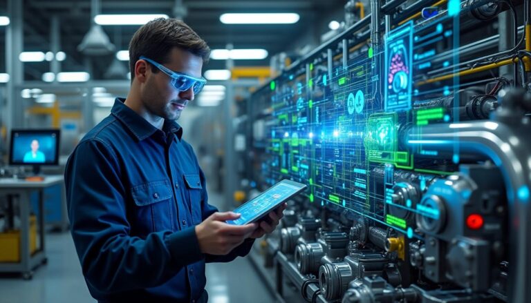 découvrez comment la réalité augmentée révolutionne la maintenance industrielle à distance en facilitant l'intervention, améliorant la précision et réduisant les délais d'immobilisation des équipements.