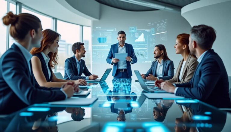 découvrez comment le métavers révolutionne le télétravail en offrant des espaces de réunion virtuels immersifs, favorisant la collaboration à distance et l'efficacité des équipes.