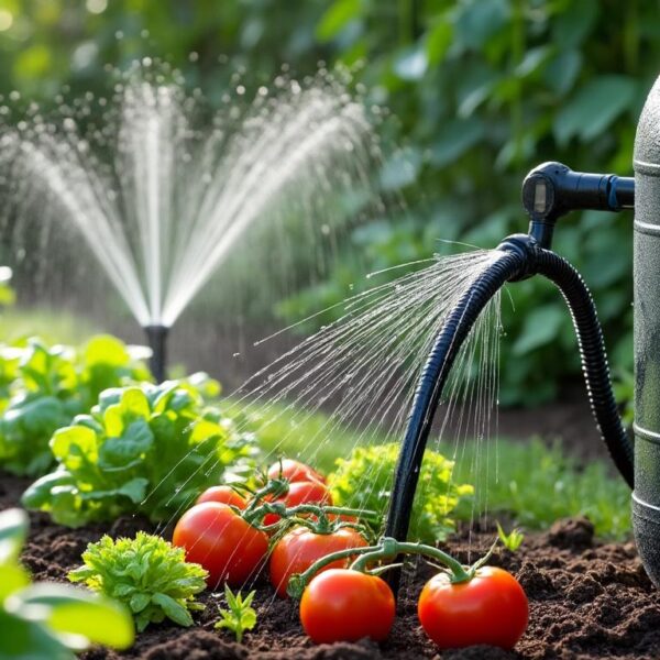 découvrez comment le récupérateur d'eau de pluie peut alimenter efficacement l'arrosage de votre potager, économisant de l'eau et favorisant un jardinage écologique.