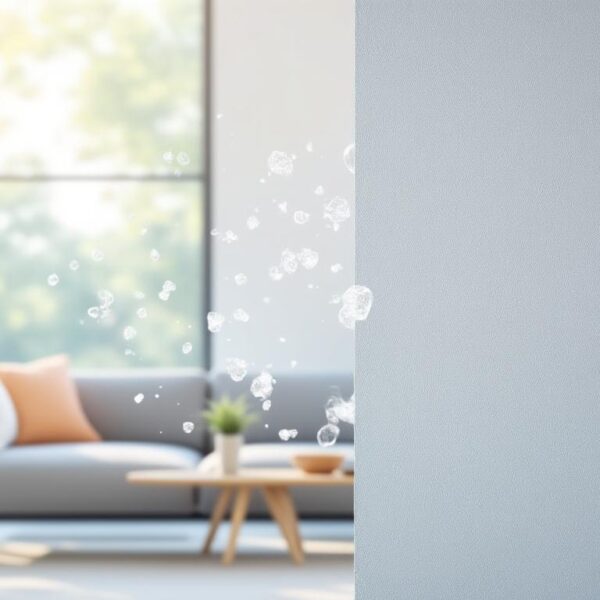 la peinture dépolluante absorbe efficacement les cov présents sur les murs, améliorant ainsi la qualité de l'air intérieur pour un environnement sain et naturel.
