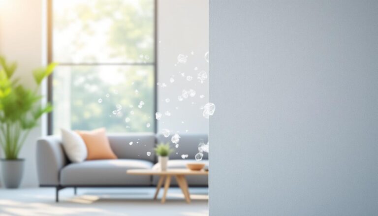 la peinture dépolluante absorbe efficacement les cov présents sur les murs, améliorant ainsi la qualité de l'air intérieur pour un environnement sain et naturel.