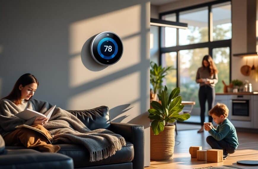 découvrez le thermostat intelligent qui apprend automatiquement les habitudes de vie des occupants pour optimiser le confort et réaliser des économies d'énergie.