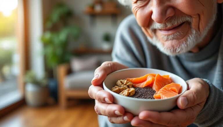 découvrez comment les oméga-3 contribuent à préserver et améliorer la santé cérébrale des seniors pour un âge avancé en pleine forme.