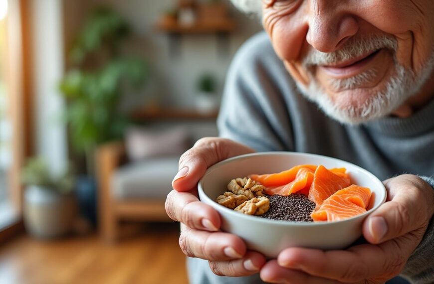 découvrez comment les oméga-3 contribuent à préserver et améliorer la santé cérébrale des seniors pour un âge avancé en pleine forme.